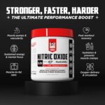 Old School Labs Nitric Oxide Booster for Men & Women, Pre-Workout Supplement with HydroNOx™ Citrulline HCl & S7® Blend for Enhanced Blood Circulation, Muscle Pump & Endurance - 150 Vegan Capsules - Image 3