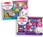 Melissa & Doug Sweet Hearts and Butterfly Friends Bead Set of 2-250+ Wooden Beads - Image 5