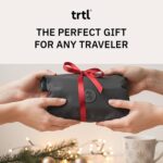 trtl Pillow - Scientifically Proven, Super Soft Neck Support Travel Pillow for Sleeping - Lightweight and Machine Washable - Ergonomic Design for Traveling on Airplanes, Cars, and Trains - Grey - Image 4