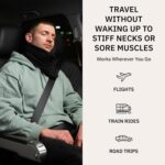 trtl Pillow - Scientifically Proven, Super Soft Neck Support Travel Pillow for Sleeping - Lightweight and Machine Washable - Ergonomic Design for Traveling on Airplanes, Cars, and Trains - Grey - Image 6