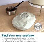 Zenimal Teen and Adult Meditation Audio Player - Patented Screen-Free Mindfulness Device with 9 Audio Meditations and 60 Minutes of Soothing Sounds and Music, Jade Sandstone - Image 3