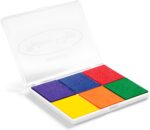 Melissa & Doug Rainbow Stamp Pad - 6 Washable Inks - Image 7