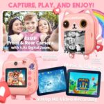 Photomaker Kit - Instant Print Camera for Kids Plus DIY Journal Kit for Girls - 150 Pcs Tween Journal & Camera for Girls - 6 7 8 9 10 11 12 13 14 Year Old Girl (Cat) - Image 5