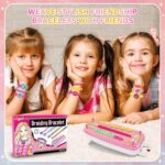 Dpai Friendship Bracelet Making Kit for Girls,DIY Arts and Crafts Toys,Jewelry String Maker Kit,The Best Birthday Gifts Ideas for Girls 6 7 8 9 10 11 12+ Years Old（Pink） - Image 8