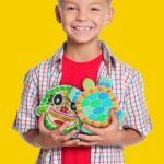 Dan&Darci Stepping Stones Painting Kit for Kids - Outdoor Crafts - Paint 5 Garden Stone - Unicorn Craft Kits for Boys, Girls Ages 6-12 - Christmas Gifts for Boy, Girl Age 6, 7, 8, 9, 10 + Year Old - Image 10