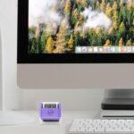 Miseyo Wide Identity Theft Protection Roller Stamp Set - Purple (3 Refill Ink Included) - Image 7
