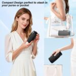 Mini Umbrella for Travel - Waterproof Portable Folding Umbrella Flat Compact Lightweight Small Umbrellas for Pocket Purse - Image 6