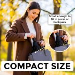 Compact Umbrella for Travel – Windproof & Waterproof Umbrella – Durable Umbrellas for Rain for Men & Women - Image 3