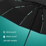 Compact Umbrella for Travel – Windproof & Waterproof Umbrella – Durable Umbrellas for Rain for Men & Women - Image 6