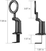 Universal 360° Magnetic Airplane Phone Holder Mount – Strong Clamp, Compatible with iPhone & All Smartphones, Hands-Free Viewing for Travel & Home Use - Image 6