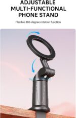 Universal 360° Magnetic Airplane Phone Holder Mount – Strong Clamp, Compatible with iPhone & All Smartphones, Hands-Free Viewing for Travel & Home Use - Image 7