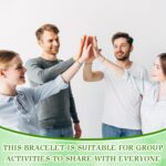 Sasylvia Mental Health Awareness Month Bracelets Gifts Adjustable Green Ribbon Bracelets for Men Women - Image 7