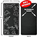 Airplane Travel Essentials for Flying Flex Flap Cell Phone Holder & Flexible Tablet Stand for Desk, Bed, Treadmill, Home & in-Flight Airplane Travel Accessories - Travel Must Haves Cool Gadgets - Image 3