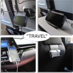 Airplane Travel Essentials for Flying Flex Flap Cell Phone Holder & Flexible Tablet Stand for Desk, Bed, Treadmill, Home & in-Flight Airplane Travel Accessories - Travel Must Haves Cool Gadgets - Image 4