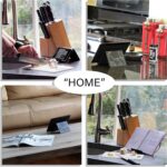 Airplane Travel Essentials for Flying Flex Flap Cell Phone Holder & Flexible Tablet Stand for Desk, Bed, Treadmill, Home & in-Flight Airplane Travel Accessories - Travel Must Haves Cool Gadgets - Image 5