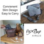 Airplane Travel Essentials for Flying Flex Flap Cell Phone Holder & Flexible Tablet Stand for Desk, Bed, Treadmill, Home & in-Flight Airplane Travel Accessories - Travel Must Haves Cool Gadgets - Image 6