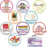 Olly Kids Arts and Crafts Supplies Set- 1000+ Pieces Giftable Craft Box for Kids: DIY Craft Supplies for Toddlers, School Project, and Homeschool - Image 4