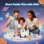 Space Magic DIY Balloons - 219 Pcs Sticky Balloon Maker Toy for Kids with Pump, Ballons Craft Kit with Bouncy Balloons, Stickers & Accessories, Gifts for Girls Boys Ages 3+ - Image 6