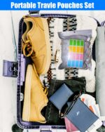 17 Pack Travel Pouches for Toiletries,TSA Approved,Travel Size Portable Containers,Stand Up Pouch,Refillable Travel Accessories for Shampoo Conditioner Lotion Soap Liquids (B-17pcs) - Image 4