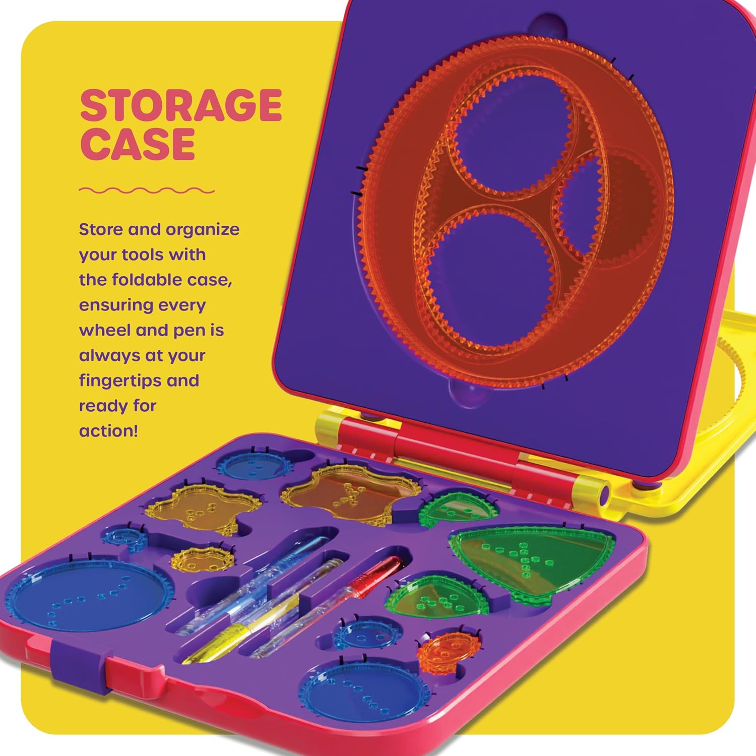 Dan&Darci Spiral Art Kit for Kids - Craft Set for Girls & Boys Ages 6-12 - Gifts for 6, 7, 8, 9, 10 Year Old Girl, Boy - Toys and Crafts Kits Gift - Arts Birthday Retro Vintage Ideas Drawing - Image 4
