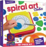 Dan&Darci Spiral Art Kit for Kids - Craft Set for Girls & Boys Ages 6-12 - Gifts for 6, 7, 8, 9, 10 Year Old Girl, Boy - Toys and Crafts Kits Gift - Arts Birthday Retro Vintage Ideas Drawing - Image 10