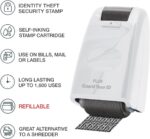 Guard Your ID Wide Stamp Roller for Identity Protection, White - Image 4
