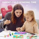 Klever Kits Marbling Paint for Kids, Metallic Gold Water Marble Paint Art, Arts and Crafts for Girls & Boys 6-12 Years Old, Craft Kits, Birthday Gifts Ideas Activities Toys - Image 6