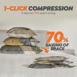 Rechargeable Wireless Pump Travel Storage Bags Set - 20 Pack Portable Space Saver Bags for Travel & Home - Vacuum Compression Packing Seal for Clothes, Blankets, Seasonal Storage - Image 4