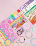 LovelyMoon Bracelet Making Kit 3400 Pcs Beads for Charm Friendship Jewelry Making Supplies Unicorn Mermaid Art Crafts Birthday Christmas Gifts for Girls Ages 6 7 8 9 10 11 12 Years Old - Image 3