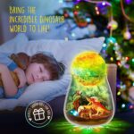 Dinosaur Terrarium Kit for Kids - Dino Kid Crafts with DIY Moon Lamp Kit - Birthday Gift for Boys Ages 4 5 6 7 8-12 Year Old - Arts and Crafts for Boy and Kids - Gifts for Boys - Image 4