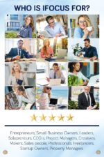 Business Planner Undated for Entrepreneurs! Focus Project Notebook for Productivity! Daily Weekly Self Organizer Planner / Win the Day! Beat Procrastination! Ifocus - A5 work planner - Image 6