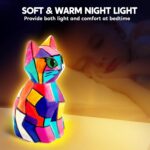 Klever Kits DIY Night Light- Paint Your Own Cat Lamp- Arts & Crafts Kit School Activities Art Supplies Toys Painting Kits, Birthday Gifts for Girls Boys Aged 6+ - Image 6