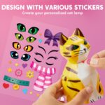 Klever Kits DIY Night Light- Paint Your Own Cat Lamp- Arts & Crafts Kit School Activities Art Supplies Toys Painting Kits, Birthday Gifts for Girls Boys Aged 6+ - Image 7