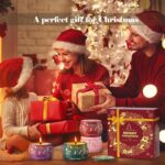 THAUSDAS Scented Candles Gift Set: 4 Pack 4.4 oz Aromatherapy Christmas Candles for Home Scented - 120H Burning Stress Relief Gifts for Women, Birthday, Mother's Day - Image 7