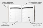 Marriage Journal for Couples – Guided Relationship Journal & Keepsake Memory Book with Prompts – Wedding, Anniversary & Newlywed Gift for Partners - Image 5