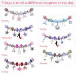 VICTLOV Charm Bracelet Making Kit, DIY Craft for Girls, Unicorn/Mermaid Crafts Gifts Set for Arts and Crafts for Girls Teens Ages 5-12 - Image 5