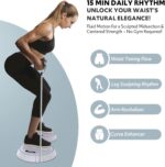 Waist Twisting Machine with Counter, Adjustable Waist Twister Board for Women Belly Fat, Twist Board for Exercise, Ab Twister Board Twist Exercise Machine - Image 4