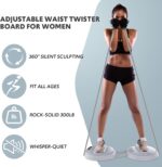 Waist Twisting Machine with Counter, Adjustable Waist Twister Board for Women Belly Fat, Twist Board for Exercise, Ab Twister Board Twist Exercise Machine - Image 6