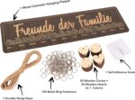 Wooden Birthday Calendars With Hanging Dates Diy Birthday Tracker Plaque Wall Hanging, Farmhouse Decor- Gift For Grandparents- Dates To Remember Calendar,freunde der families - Image 3
