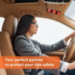 Car Safety Hammer for Lady, Red 3-in-1 Emergency Escape Tool with Window Breaker and Seat Belt Cutter, Safety Emergency Car Escape Tool Gift for Family - Image 5