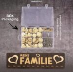 Perpetual Wall Calendar Wood, Dates to Remember Wall Birthday Calendar- Decorative Birthday Tracker Plaque Wall Hanging Gift for Mom/dad/Grandparents,Meine Familie,Freunde der Families - Image 7