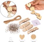 Wooden Birthday Calendars with Hanging Date DIY Birthday Tracker Plaque Wall Hanging, Farmhouse Decor- Gift for Grandparents- Dates to Remember Calendar,ferierlicheiten,Freunde der Families - Image 6