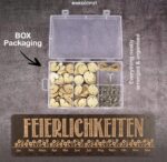 Wooden Birthday Calendars with Hanging Date DIY Birthday Tracker Plaque Wall Hanging, Farmhouse Decor- Gift for Grandparents- Dates to Remember Calendar,ferierlicheiten,Freunde der Families - Image 9