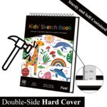 Sketch Book for Kids, 9" x 12" Kid Sketchbook, 100 Sheets (73lb/120gsm) Drawing Paper for Kids, Spiral Sketch Pad for Kid, Christmas Gifts for Grandkids. - Image 5