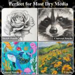 Sketch Book for Kids, 9" x 12" Kid Sketchbook, 100 Sheets (73lb/120gsm) Drawing Paper for Kids, Spiral Sketch Pad for Kid, Christmas Gifts for Grandkids. - Image 6