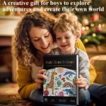 Sketch Book for Kids, 9" x 12" Kid Sketchbook, 100 Sheets (73lb/120gsm) Drawing Paper for Kids, Spiral Sketch Pad for Kid, Christmas Gifts for Grandkids. - Image 9