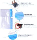 Compression Bags - Travel Essentials 12 Pack Space Saver No Vacuum or Pump Needed Storage Accessorie and Home Packing Organizers (transparent) - Image 4