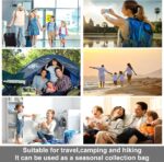 Compression Bags - Travel Essentials 12 Pack Space Saver No Vacuum or Pump Needed Storage Accessorie and Home Packing Organizers (transparent) - Image 8