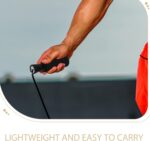 Seamless Spinning Jump Rope with Bearing Design Lightweight Skipping Rope for Teens Adults Family Fitness Training PP PVC Tpr Material Portable Outdoor Exercise - Image 4