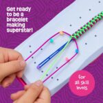 Pretty Me Friendship Bracelet Making Kit for Girls - Crafts for Girl - String Bracelets Maker - Gifts for 8-12 Year Old Kid - Birthday Gift Ideas & Kits Toys Ages 8, 9, 10, 11, 12 - Kids Age 8-12 Olds - Image 7